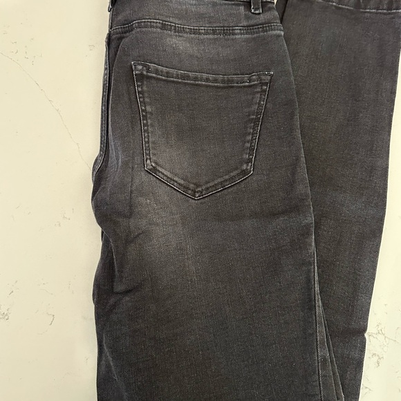 Massimo Dutti Dark Gray Slim Jeans - Picture 1 of 4